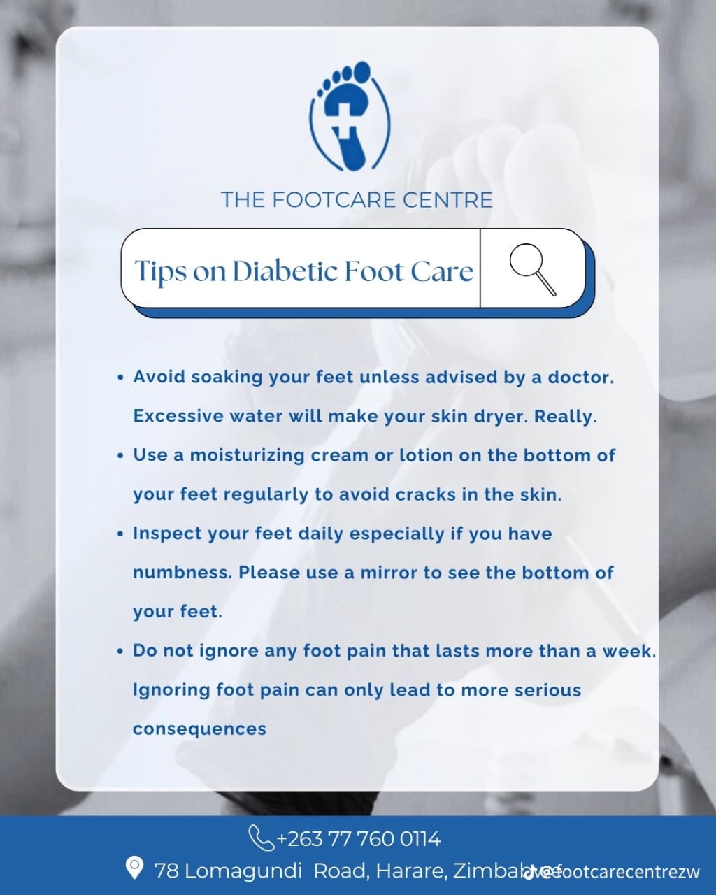 Diabetic Foot Care Tips